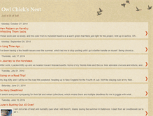 Tablet Screenshot of owlchick.blogspot.com