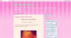 Desktop Screenshot of mypinkgloss.blogspot.com