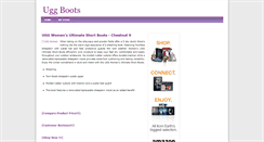 Desktop Screenshot of cheap-ugg-boots-store.blogspot.com