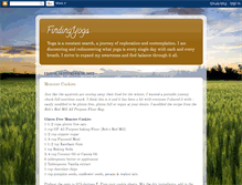 Tablet Screenshot of findingyoga.blogspot.com