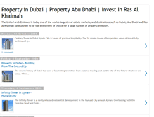 Tablet Screenshot of dubai-property-updates.blogspot.com