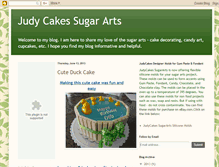 Tablet Screenshot of judycakessugararts.blogspot.com