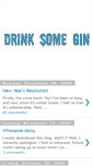 Mobile Screenshot of drinksomegin.blogspot.com