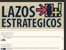Tablet Screenshot of lazosestrategicos.blogspot.com