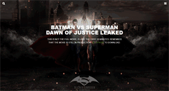 Desktop Screenshot of batmanvssupermanleaked.blogspot.com