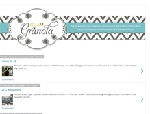 Tablet Screenshot of glamorousgranola.blogspot.com