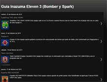 Tablet Screenshot of guiainazuma.blogspot.com