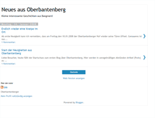 Tablet Screenshot of oberbantenberg.blogspot.com