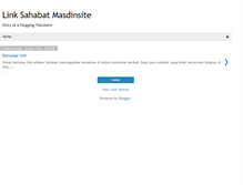 Tablet Screenshot of masdlink.blogspot.com