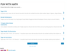 Tablet Screenshot of bungamatematika.blogspot.com