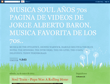 Tablet Screenshot of musicasoul70s.blogspot.com