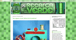 Desktop Screenshot of blogdorecargaverde.blogspot.com