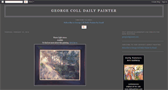 Desktop Screenshot of georgecoll.blogspot.com