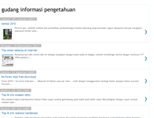 Tablet Screenshot of gudanginformasipengetahuan.blogspot.com