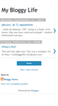 Mobile Screenshot of mybloggitylife.blogspot.com