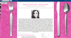 Desktop Screenshot of bedeliciouslyhealthy.blogspot.com