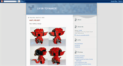 Desktop Screenshot of liv3r-toymaker.blogspot.com