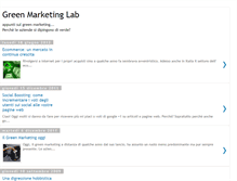 Tablet Screenshot of green-marketing-lab.blogspot.com