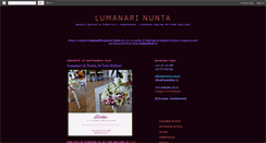 Desktop Screenshot of lumanaridenunta.blogspot.com