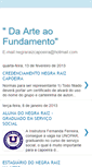 Mobile Screenshot of negraraizcapoeira.blogspot.com