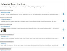 Tablet Screenshot of fallenfarfromthetree.blogspot.com
