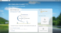 Desktop Screenshot of myenglishclass-rosa.blogspot.com
