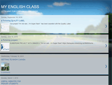 Tablet Screenshot of myenglishclass-rosa.blogspot.com