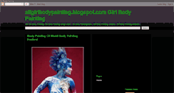 Desktop Screenshot of allgirlbodypainting.blogspot.com