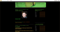 Desktop Screenshot of elunicoeincomparabletrofeodebadminton.blogspot.com