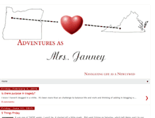 Tablet Screenshot of mrsjanney.blogspot.com