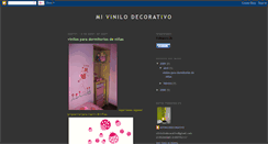 Desktop Screenshot of mivinilodecorativo.blogspot.com