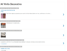 Tablet Screenshot of mivinilodecorativo.blogspot.com