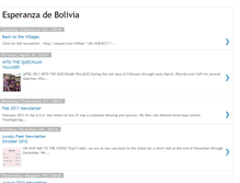 Tablet Screenshot of esperanzadebolivia.blogspot.com