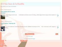 Tablet Screenshot of iessanjuanrambla.blogspot.com