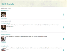 Tablet Screenshot of elliottfamily04.blogspot.com