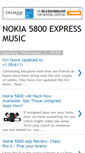 Mobile Screenshot of onlynokia5800.blogspot.com