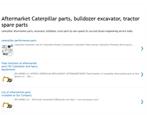 Tablet Screenshot of caterpillaraftermarketparts.blogspot.com