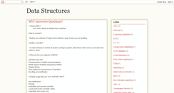 Desktop Screenshot of datastructures-syam.blogspot.com