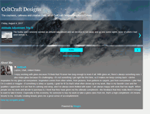 Tablet Screenshot of celtcraftdesigns.blogspot.com