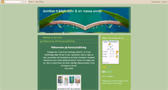 Desktop Screenshot of annikalund.blogspot.com