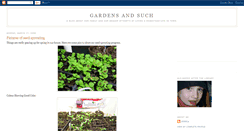 Desktop Screenshot of gardensandsuch.blogspot.com