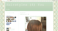 Desktop Screenshot of hairstyles4you.blogspot.com
