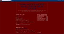 Desktop Screenshot of louisvilleballardsoccer.blogspot.com