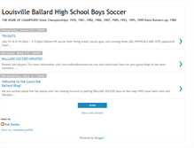 Tablet Screenshot of louisvilleballardsoccer.blogspot.com