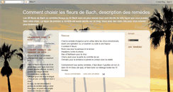 Desktop Screenshot of lesfleursdebach.blogspot.com