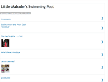 Tablet Screenshot of littlemalcolms.blogspot.com