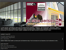 Tablet Screenshot of le-store-parisien.blogspot.com