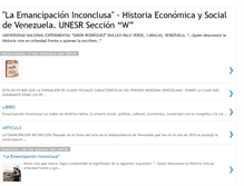 Tablet Screenshot of laemancipacioninconclusaunersseccionw.blogspot.com