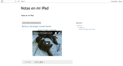 Desktop Screenshot of notasenmiipad.blogspot.com