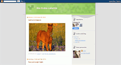 Desktop Screenshot of mis-lindos-caballos.blogspot.com